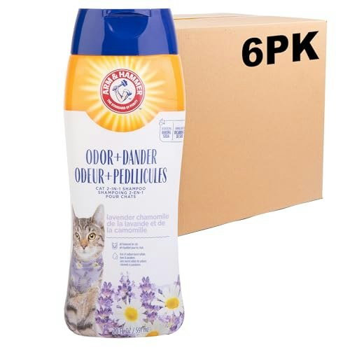 Arm & Hammer Cat Shampoo 20-fl oz 6-Pack: $26.04 Arm & Hammer Cat Shampoo 20-fl oz 6-Pack: $26.04