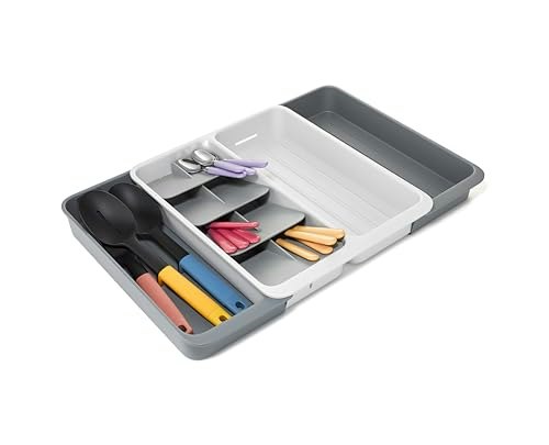 Joseph Joseph DrawerStore Expanding Tiered Cutlery Tray: $24 Joseph Joseph DrawerStore Expanding Tiered Cutlery Tray: $24