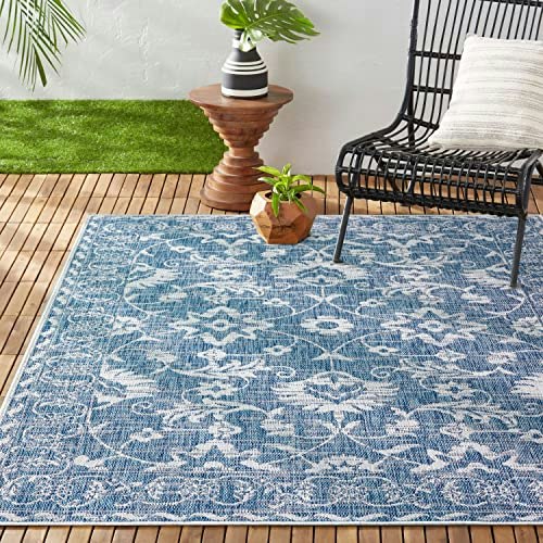 Nicole Miller 5'2"x7'2" Ayala Botanical Floral Indoor/Outdoor Area Rug: $70.53 Nicole Miller 5'2"x7'2" Ayala Botanical Floral Indoor/Outdoor Area Rug: $70.53
