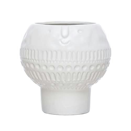 Bloomingville Stoneware Footed Face Planter: $15.75 Bloomingville Stoneware Footed Face Planter: $15.75