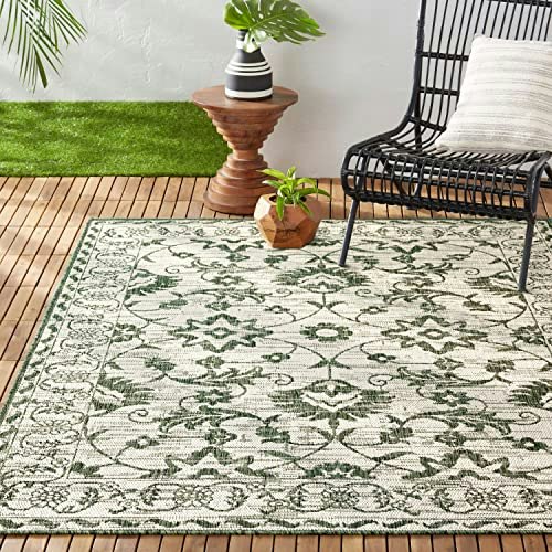 Nicole Miller 5'2"x7'2" Botanical Floral Indoor/Outdoor Area Rug: $58.99 Nicole Miller 5'2"x7'2" Botanical Floral Indoor/Outdoor Area Rug: $58.99