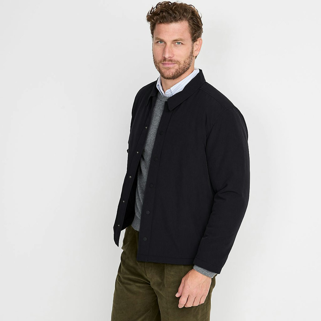 Lands' End Men's Insulated Commuter Shirt Jacket: $25