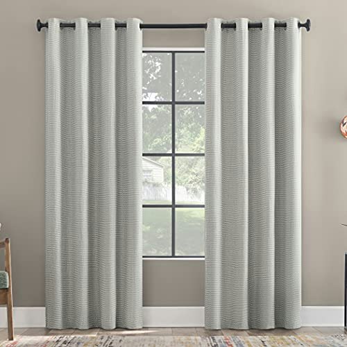 Scott Living Rafaela Woven Chenille Total Blackout Grommet Curtain Panel 50" x 84": $20.43 Scott Living Rafaela Woven Chenille Total Blackout Grommet Curtain Panel 50" x 84": $20.43