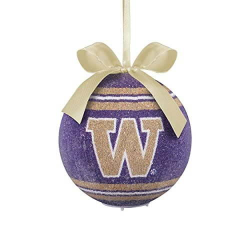 Foco Washington Huskies NCAA LED Shatterproof Ball Ornament: $17 Foco Washington Huskies NCAA LED Shatterproof Ball Ornament: $17