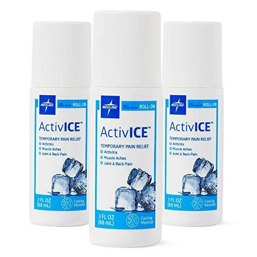 Medline ActivICE Cooling Pain Relief Roll-On 3-Pack: $29.97