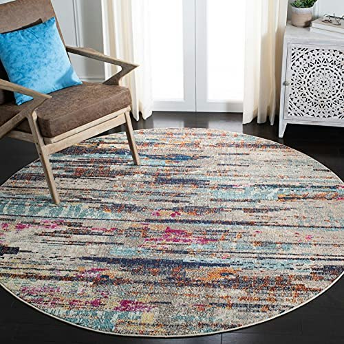 Safavieh Madison Abstract Round Rug 3-Foot: $26.24 Safavieh Madison Abstract Round Rug 3-Foot: $26.24