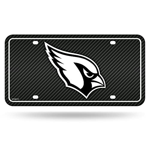 Rico Industries Arizona Cardinals Carbon Fiber Metal Auto Tag: $12.01 Rico Industries Arizona Cardinals Carbon Fiber Metal Auto Tag: $12.01