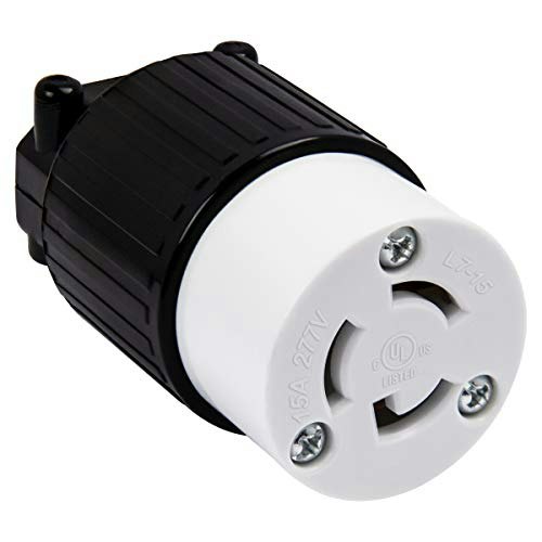 Enerlites NEMA L7-15R Locking Generator Connector: $6.58