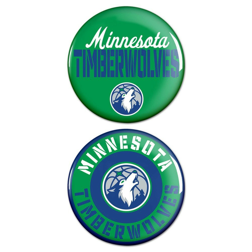 Minnesota Timberwolves Button 2-Pack: $4.99 Minnesota Timberwolves Button 2-Pack: $4.99