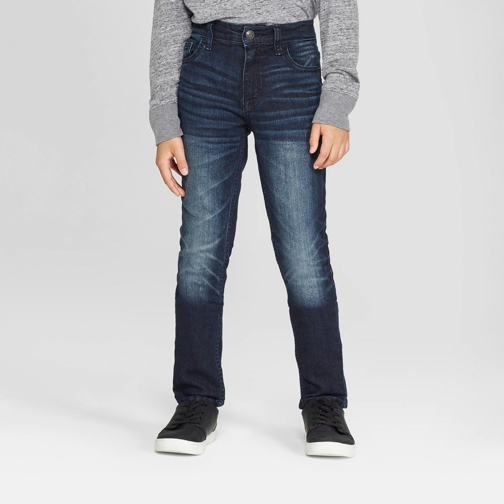 Cat & Jack Boys' Husky Skinny Fit Jeans: $15 Cat & Jack Boys' Husky Skinny Fit Jeans: $15