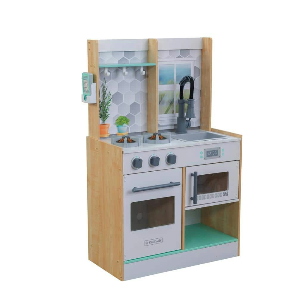 Let's Cook Wooden Play Kitchen with Accessory Set: $80.15 Let's Cook Wooden Play Kitchen with Accessory Set: $80.15