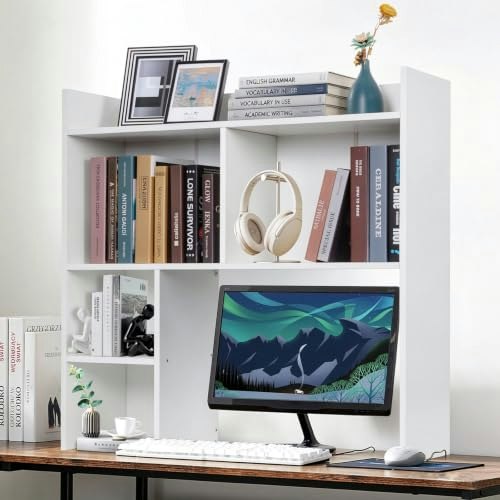 Storenization 36-Inch Tall 4-Tier Desk Hutch: $69.99 Storenization 36-Inch Tall 4-Tier Desk Hutch: $69.99