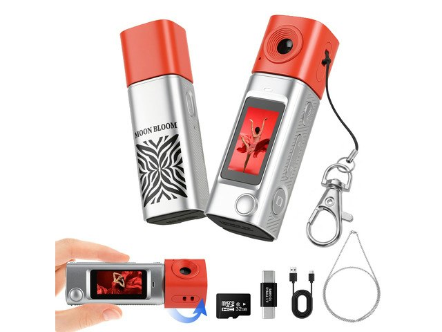 2K Keychain Digital Camera with 32GB Memory Card: $53.99 2K Keychain Digital Camera with 32GB Memory Card: $53.99