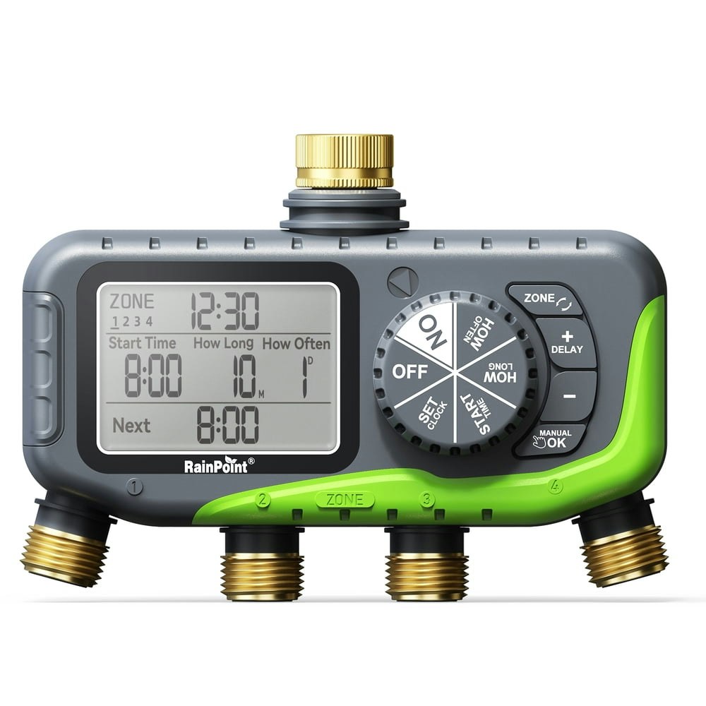 RainPoint 4-Way Digital Garden Hose Timer: $67.85 RainPoint 4-Way Digital Garden Hose Timer: $67.85