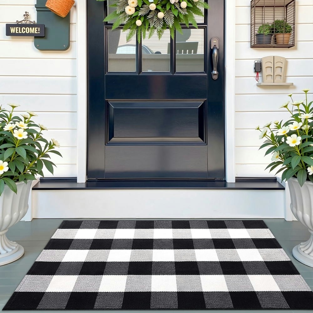 Buganda 2'4"x3'7" Buffalo Plaid Area Rug: $14.39 Buganda 2'4"x3'7" Buffalo Plaid Area Rug: $14.39