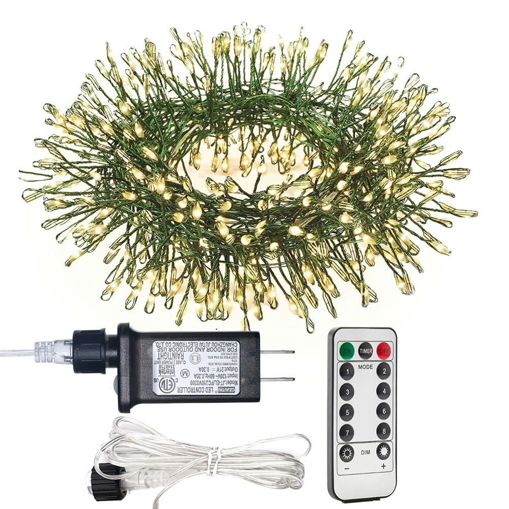Zeluxdot 10-Foot 100-LED Firecracker Fairy Lights: $17.98