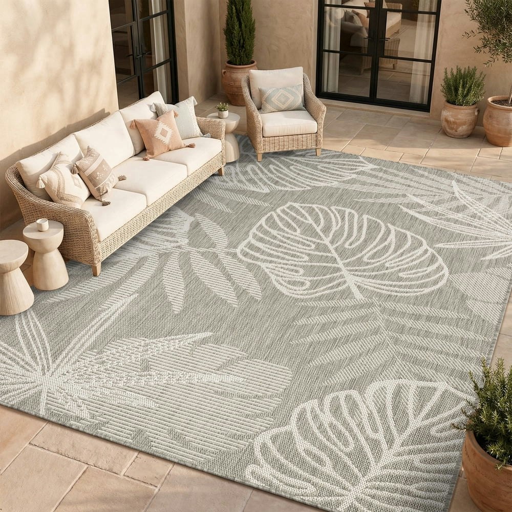 Sixhome 6'x9' Tropical Outdoor Rug: $89.87 Sixhome 6'x9' Tropical Outdoor Rug: $89.87