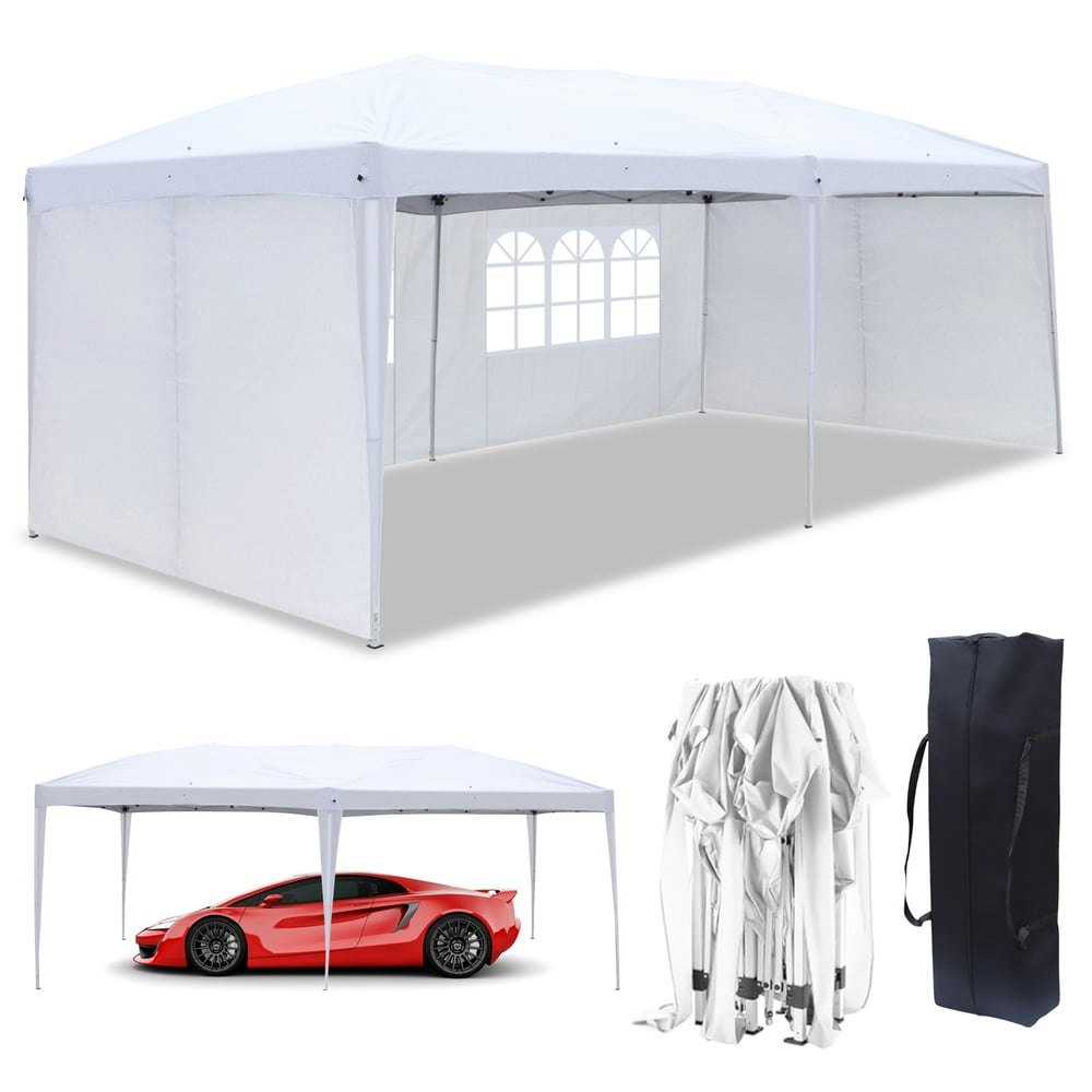UBesGoo 10x20-Foot Pop-Up Canopy Tent with 4 Sidewalls: $152.99