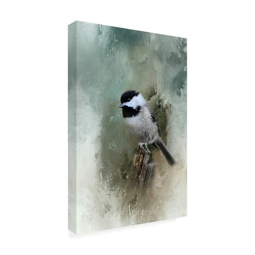 Jai Johnson Winter Chickadee 24x16-Inch Canvas Wall Art: $39.95