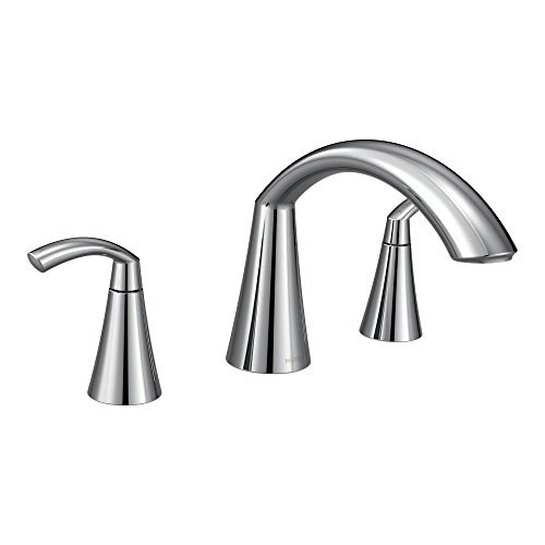 Moen Glyde Two-Handle High Arc Roman Tub Faucet: $145