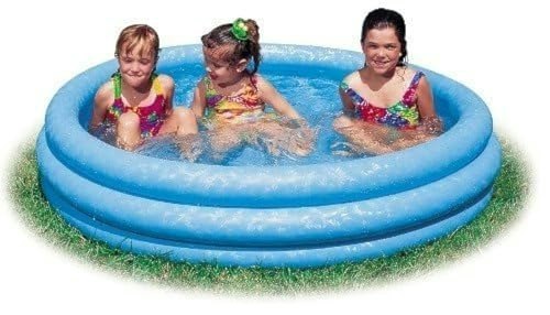 Intex 45" x 10" Inflatable Crystal Blue Swimming Pool 3-Pack: $22.77
