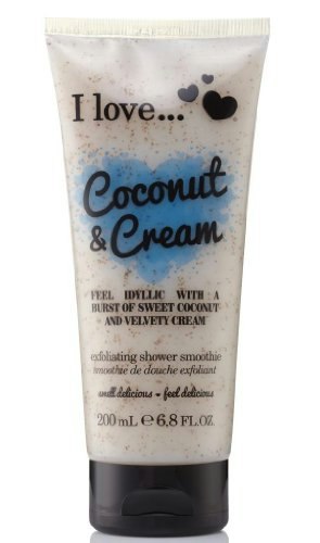 I Love Cream and Coconut Scent Exfoliating Shower Smoothie 6.8-oz.: $8.03 I Love Cream and Coconut Scent Exfoliating Shower Smoothie 6.8-oz.: $8.03