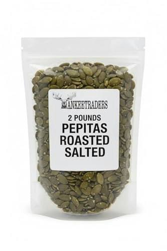 Yankee Traders Roasted & Salted Pumpkin Seeds 2-lb. Bag: $18.32 Yankee Traders Roasted & Salted Pumpkin Seeds 2-lb. Bag: $18.32