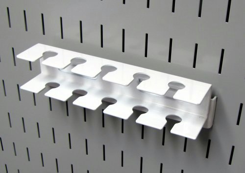 Wall Control Metal Pegboard Tool Holder Bracket: $3.89 Wall Control Metal Pegboard Tool Holder Bracket: $3.89