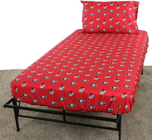 Everything Comfy Georgia Bulldogs Twin 3-Piece Sheet Set: $45.40 Everything Comfy Georgia Bulldogs Twin 3-Piece Sheet Set: $45.40
