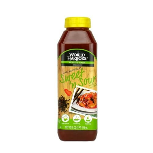 World Harbors Maui Sweet and Sour Sauce 16-oz. Bottle: $8.41 World Harbors Maui Sweet and Sour Sauce 16-oz. Bottle: $8.41