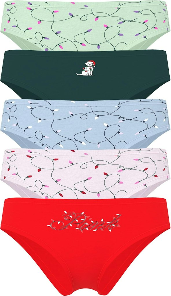Victoria's Secret Pink Cotton Cheeky Underwear 5-Pack (L only): $12