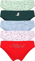 Victoria's Secret Pink Cotton Cheeky Underwear 5-Pack (L only) for $12 + free shipping w/ Prime