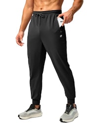 Pudolla Men's Fleece Lined Joggers for $17 + free shipping w/ Prime