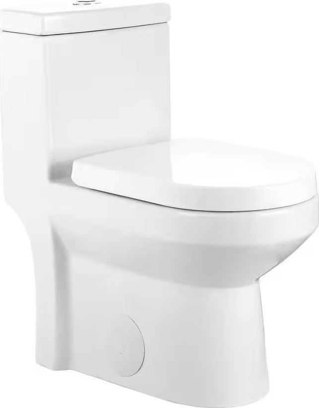 DeerValley Dual-Flush Elongated One-Piece Toilet: $179