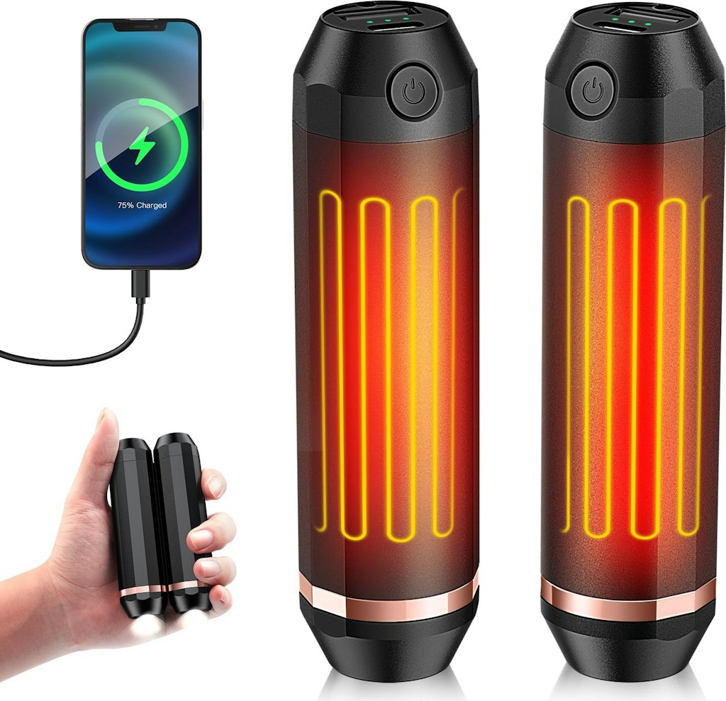 3-in-1 Rechargeable 10000mAh Hand Warmers: $27