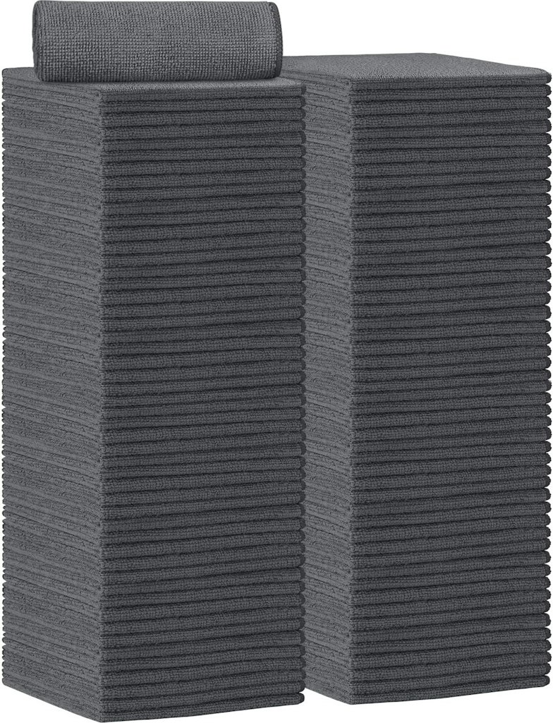 Aidea Gray Microfiber Cleaning Cloth 100-Pack: $26 via Sub. & Save