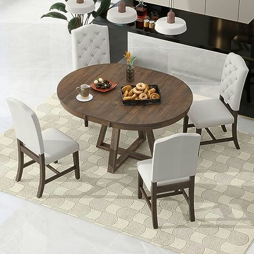 Merax 5-Piece Retro Dining Set: $607.46 Merax 5-Piece Retro Dining Set: $607.46