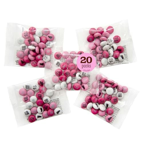 M&M's Milk Chocolate Candy 20-Count Favor Packs: $40.50