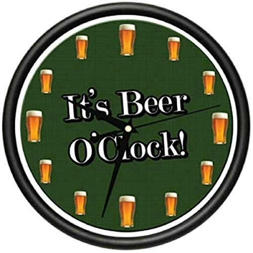 It's Beer O'Clock Wall Clock: $17.75 It's Beer O'Clock Wall Clock: $17.75