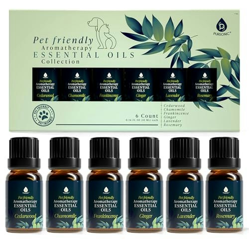 Pursonic Pet-Friendly Aromatherapy Essential Oils 6-Pack: $17.49 Pursonic Pet-Friendly Aromatherapy Essential Oils 6-Pack: $17.49