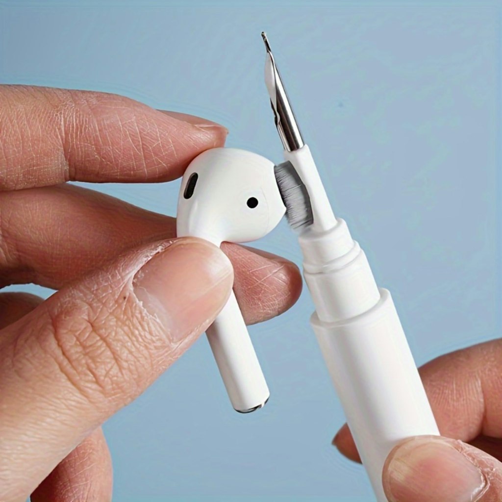 Multi-Functional Cleaning Brush for Earbuds: $1.40