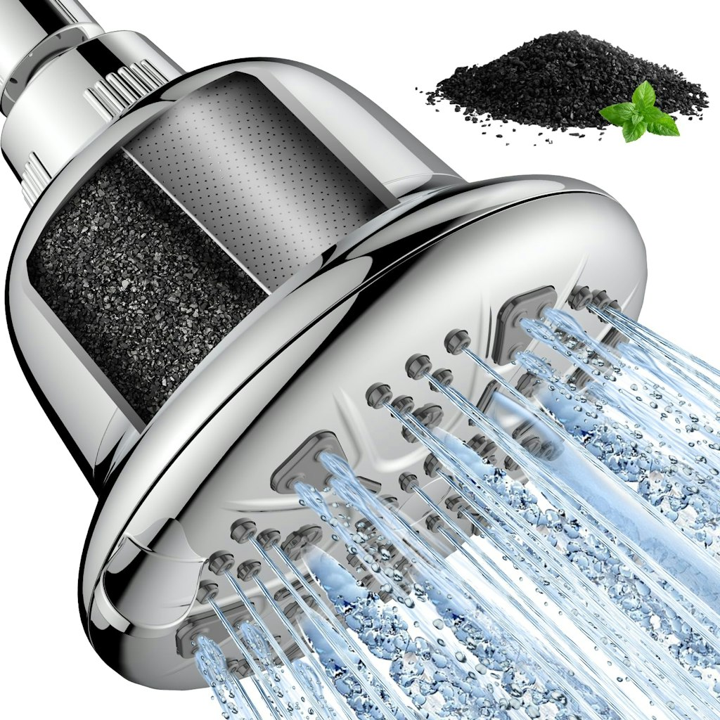 MakeFit Filtered Shower Head w/ Activated Carbon Filter: $16 MakeFit Filtered Shower Head w/ Activated Carbon Filter: $16