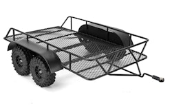 Injora 16" x 10" x 4" Metal Hitch Mount Trailer for 1/18 RC Crawler for $33 + free shipping