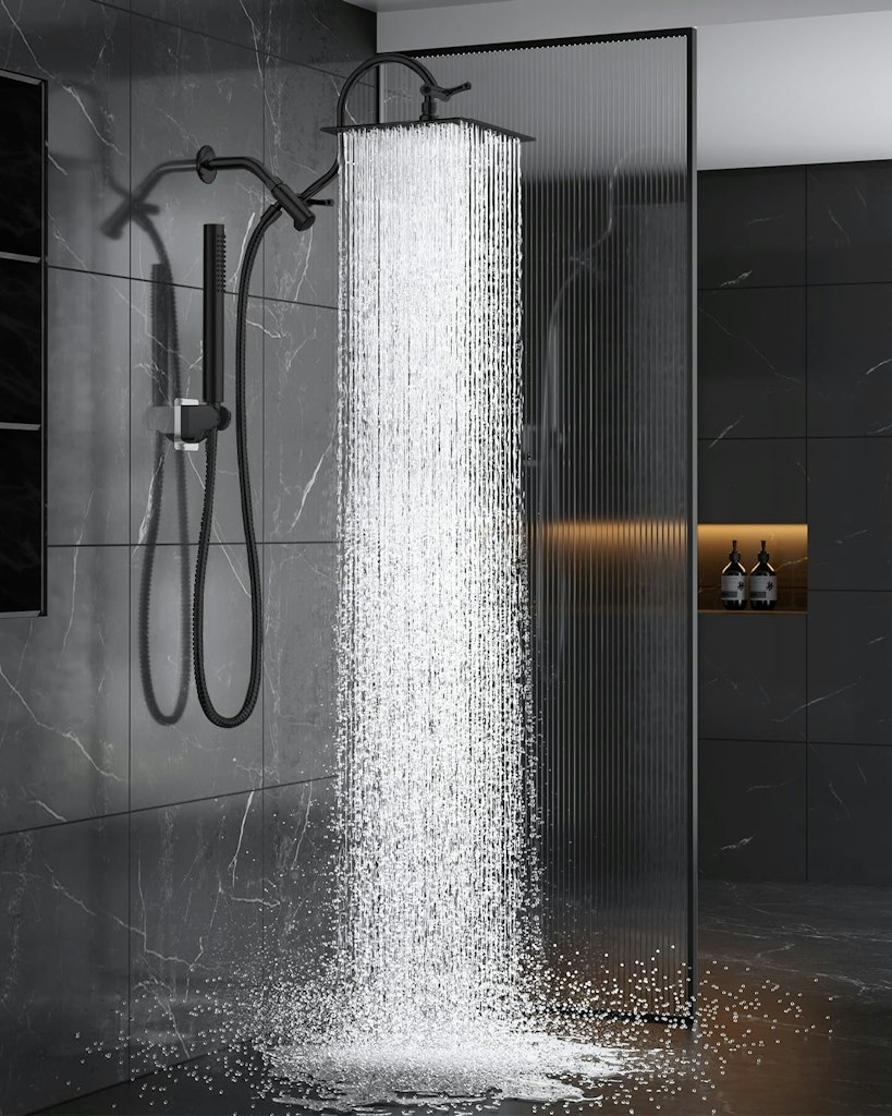 MakeFit All Metal 10" Rain Shower Head w/ Handheld Combo: $60 MakeFit All Metal 10" Rain Shower Head w/ Handheld Combo: $60