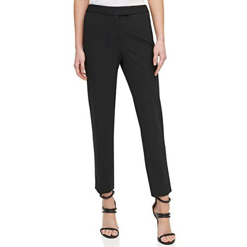 DKNY Sportswear Women's Foundation Cropped Slim Dress Pants 2-Pack: $57.52