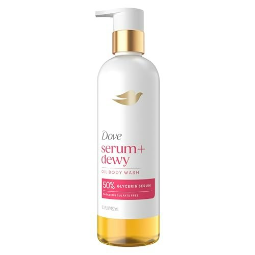 Dove Serum+ Dewy Shower Oil Body Wash 15.3-oz.: $8.98