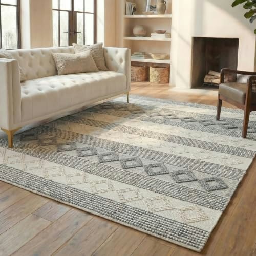 Safavieh Natura 10x14-Foot Wool Area Rug: $567.32