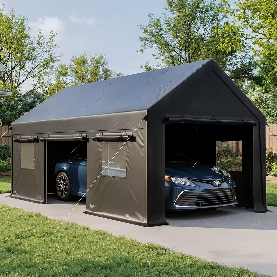 12 x 20-Foot Heavy Duty Carport: $143 12 x 20-Foot Heavy Duty Carport: $143