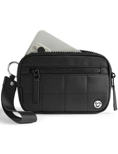 Uselike RFID Blocking Quilted Wristlet Wallet: $10.49