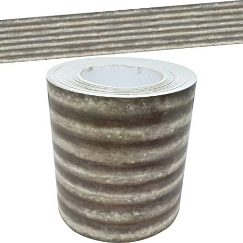 Teacher Created Resources Corrugated Metal Straight Rolled Border Trim 50-Foot: $4.64 Teacher Created Resources Corrugated Metal Straight Rolled Border Trim 50-Foot: $4.64